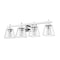 Z-Lite Lauren Vanity, 4-Light, 30.5 In.W x 6.5 In.L x 8.5 In.H, Chrome/Clear 819-4V-CH - alternate 6